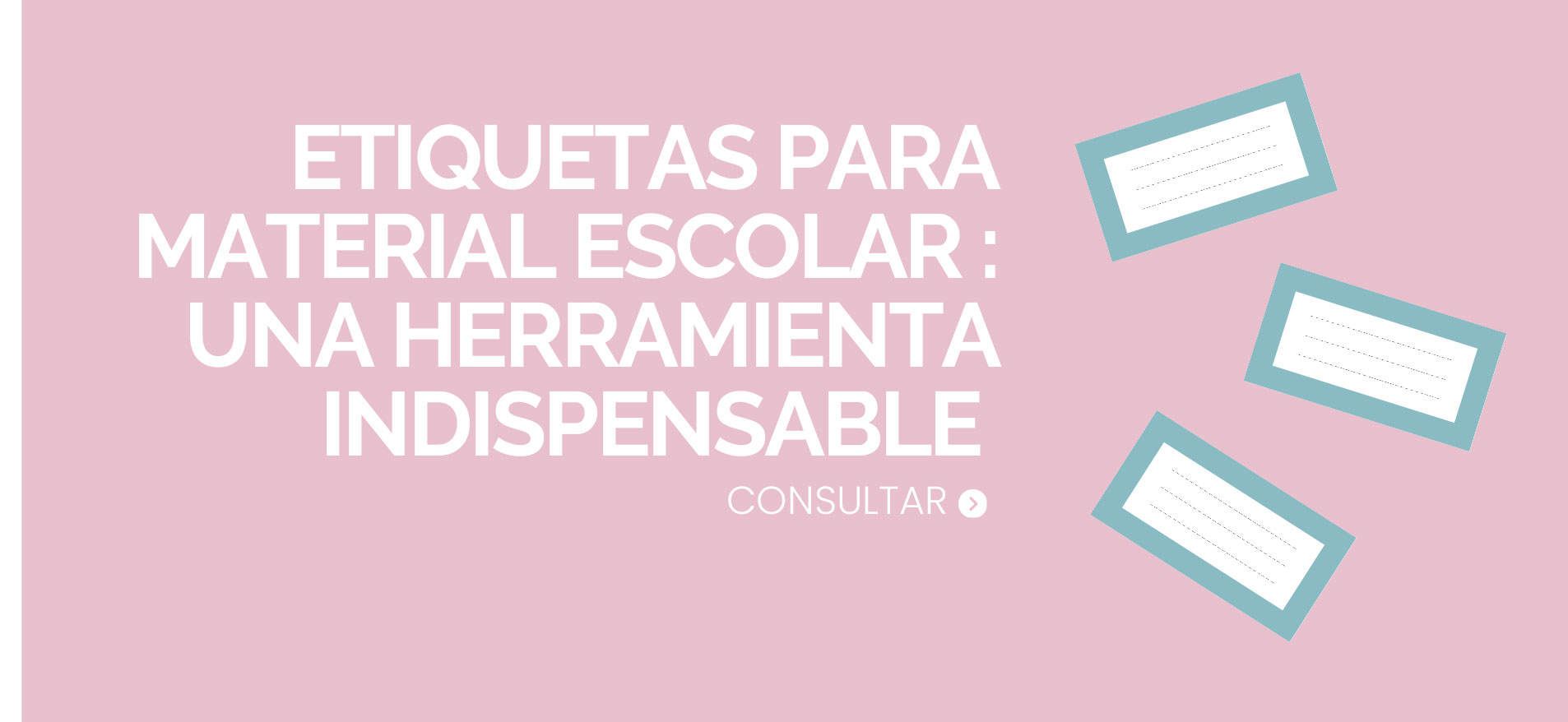 étiquetas escolar