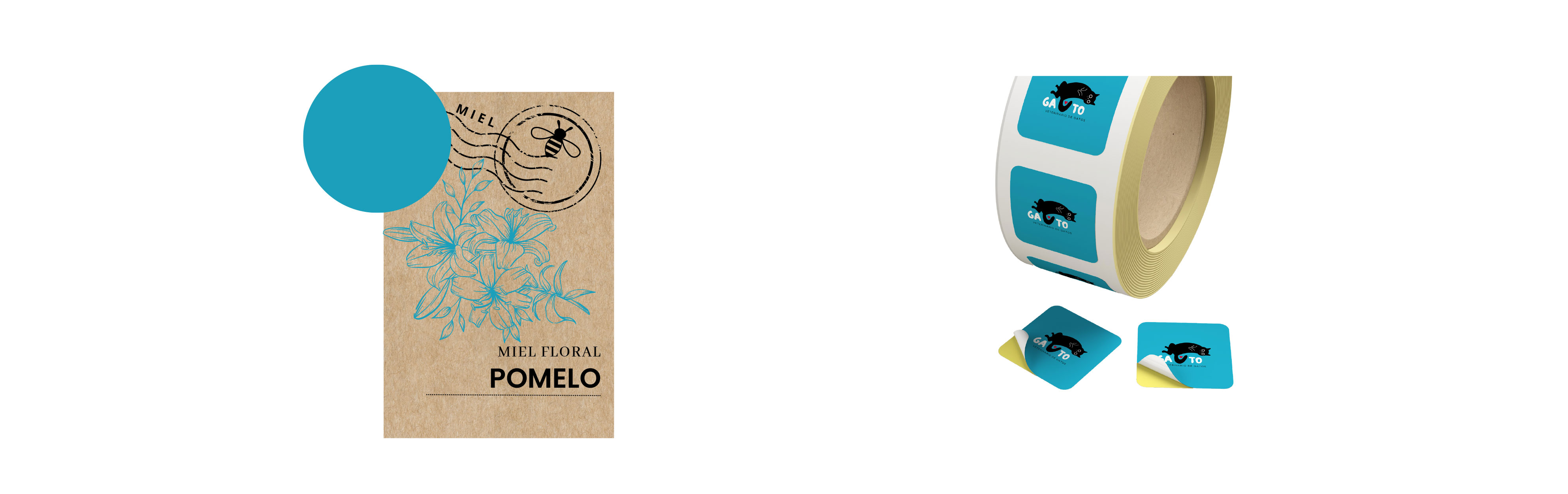 etiquetas de colores