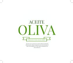 Aceite de néctar de oliva