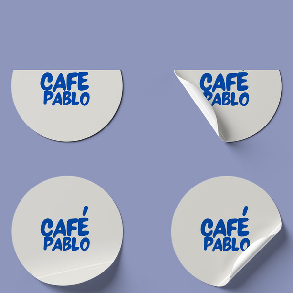 Pegatinas por unidad